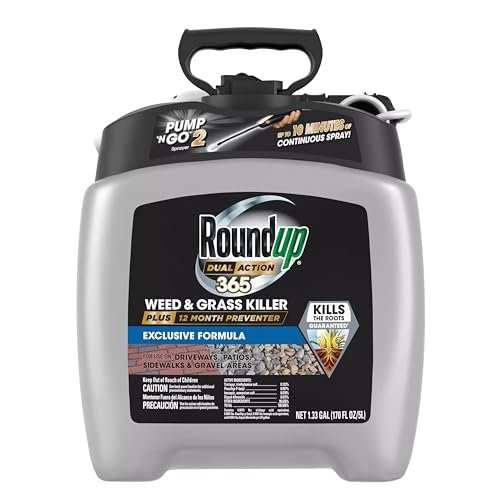 Roundup Dual Action 365 Weed & Grass Killer Preventer...