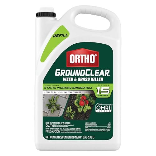 Ortho GroundClear Weed & Grass Killer Refill, OMRI Listed.
