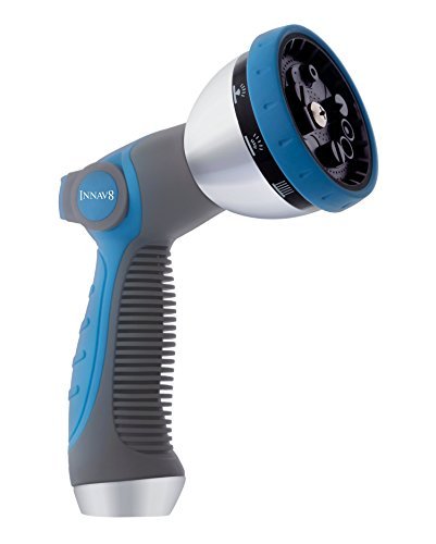 INNAV8 Garden Hose Nozzle Heavy Duty - Thumb Control
