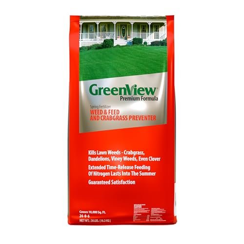 GreenView Premium Formula Spring Fertilizer Weed & Feed...