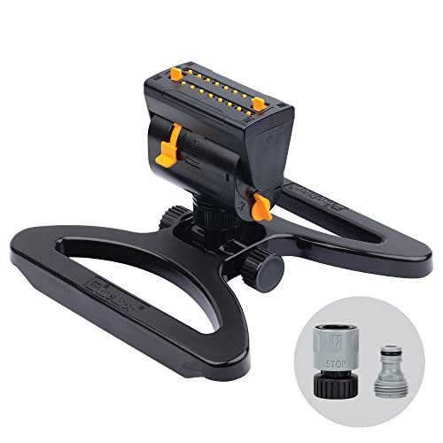 Melnor 65131AMZ MiniMax Turbo Oscillator Sprinkler, 4000 sq...