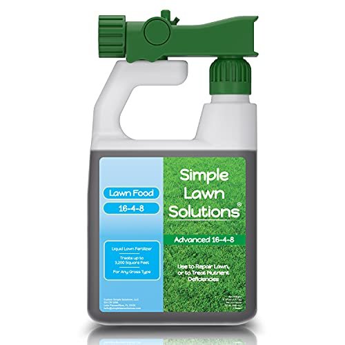 Advanced 16-4-8 Balanced NPK - Lawn Food Liquid Fertilizer...