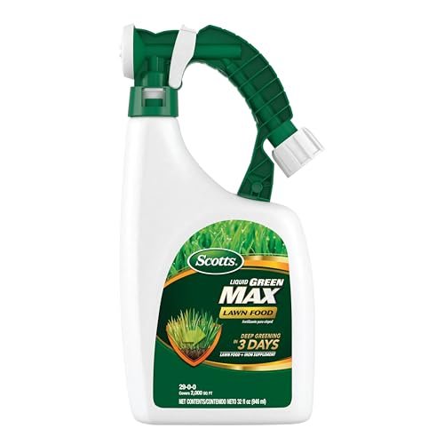 Scotts Liquid Green Max Lawn Food: 2,000 sq.ft. iron...
