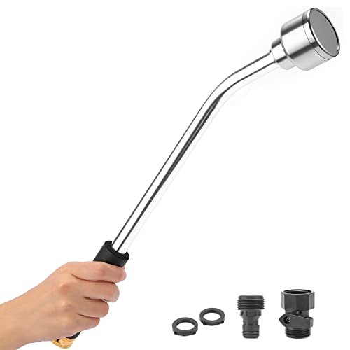 Sanpaint 18-inch Soft Rain Watering Wand with Shut-Off Valve
