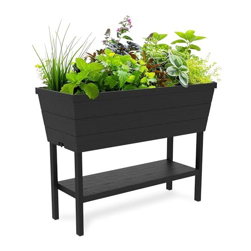 Keter Urban Bloomer 12.7 Gallon Raised Garden Self-Watering...