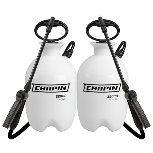 Chapin 22000 Pump Sprayer, 1-Gallon Translucent Tank,...