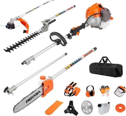 PROYAMA Powerful 42.7cc 5 in 1 Multi Functional Tool