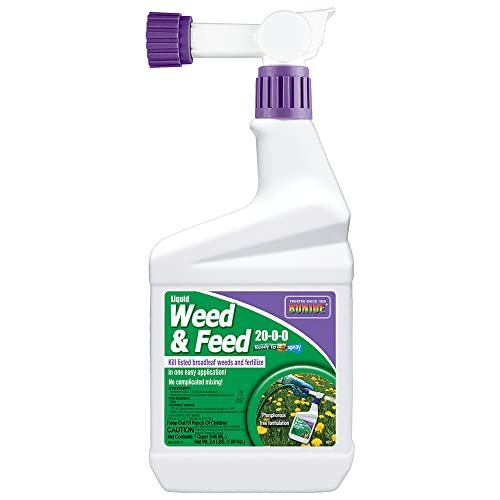 Bonide Liquid Weed & Feed 20-0-0, 32 oz Spray