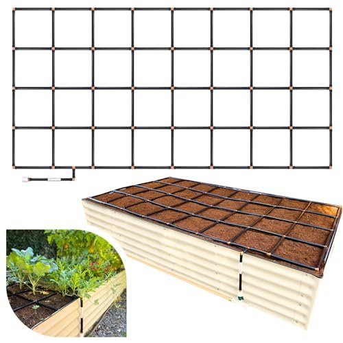 Garden Grid Watering System, 4x8 | Garden Beds Pre-Assembled