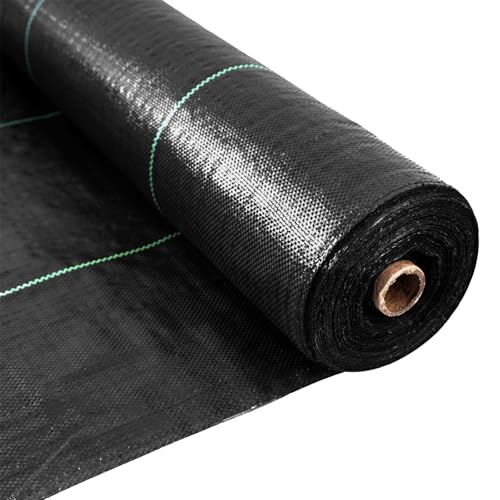 EXTRAEASY Weed Barrier Fabric 3ft x 300ft, Heavy Duty Weed