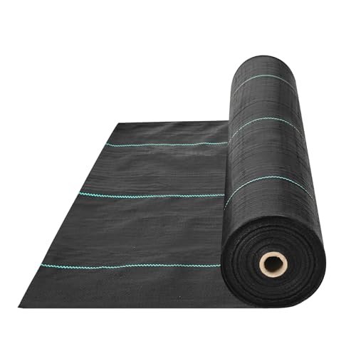 VEVOR 3FTx250FT Premium Heavy Duty Weed Barrier Landscape...