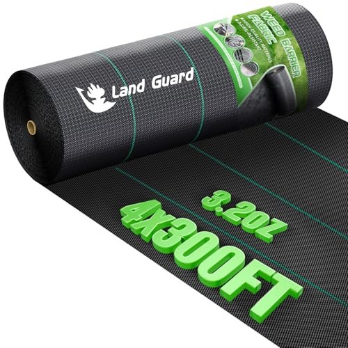 Land Guard 4ft x 300ft Weed Barrier Heavy Duty