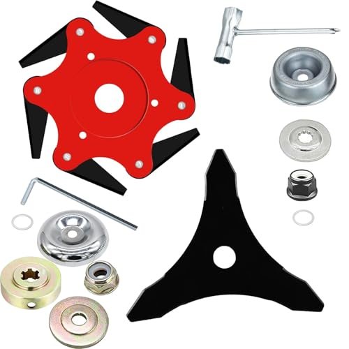 MEILLYOCEAN Steel Trimmer Head with 6 Blade Razors Universal