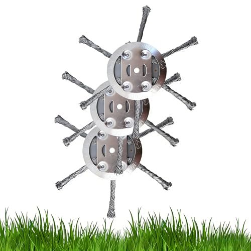Steel Wire Trimmer Head, 6 Inch Weed Eater Replacement Blade