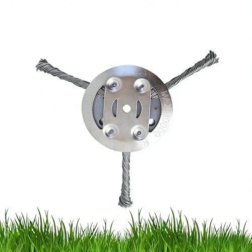 Steel Wire Trimmer Head, 6 Inch Weed Eater Blade