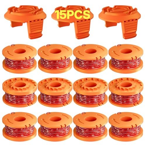 15 Pack (WA0010)Replacement Trimmer Line Spool Compatible...