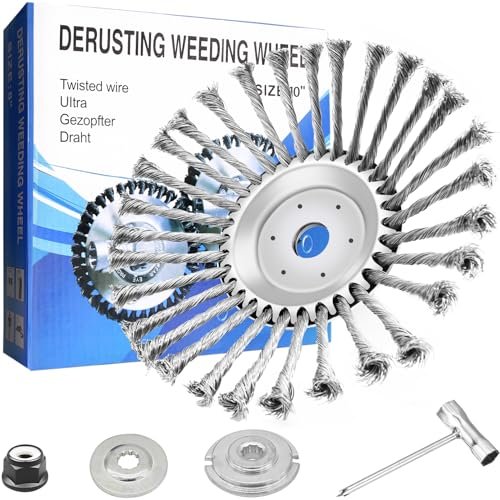 CZS 10 Inch Unbreakable Wired Trimmer Blade, Weed Head.