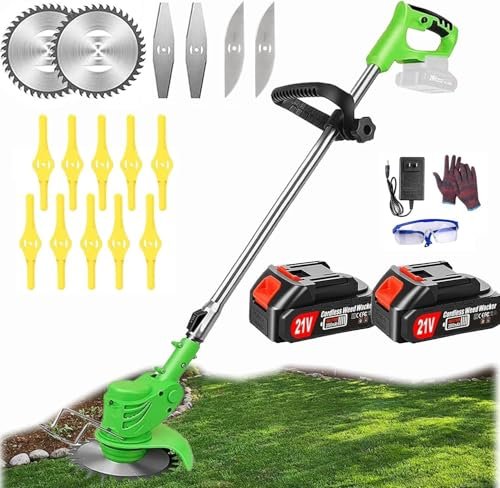 Cordless Weed Wacker, 3-Pound Ultra-Lightweight Battery...