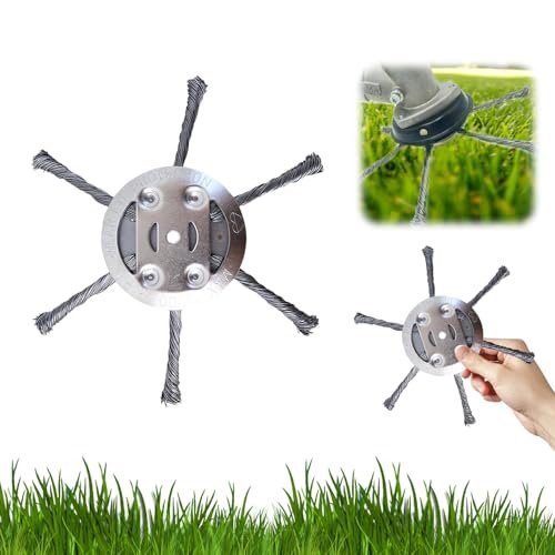 Teamoda Universal Steel Wire Wheel Head Grass Trimmer Head...