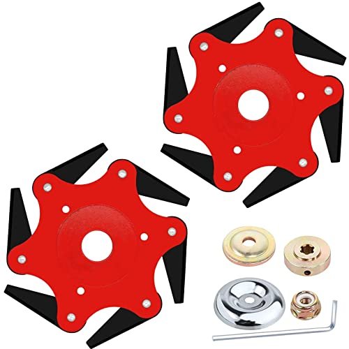 Cokacot 2PCS 6 Steel Razors Trimmer Head Replacement...