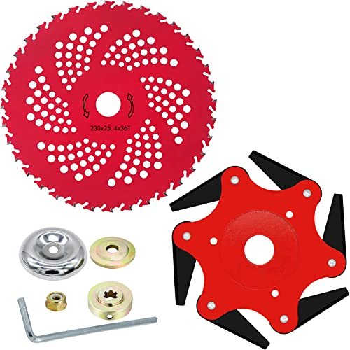 CZS 6 Steel Razors Trimmer Head & Brush Cutter Blade