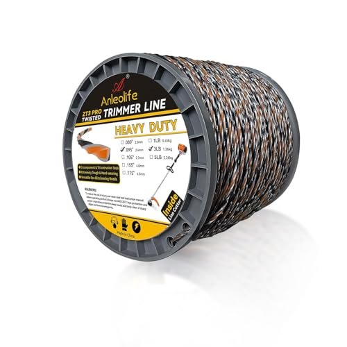 A ANLEOLIFE 3-Pound ZT3 Pro Heavy Duty Diamond Trimmer Line