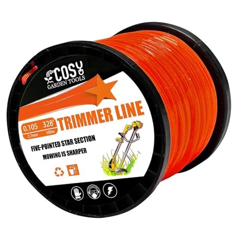 COSY GARDEN TOOLS String Trimmer Line, Commercial Grade...