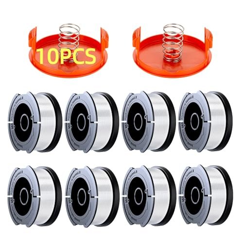 10 Pack Weed Eater String Compatible with Black+Decker...