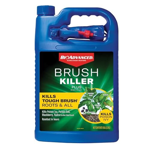 BioAdvanced Brush Killer Plus, Weed Killer Spray, Kills...