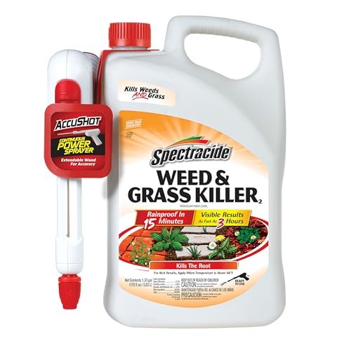 Spectracide Weed & Grass Killer, 1.33 Gallons, AccuShot...