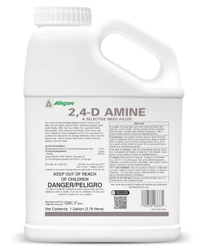 ALLIGARE 2,4-D Amine Weed Killer Concentrate - Broadleaf...