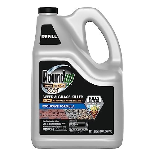 Roundup Dual Action 365 Weed & Grass Killer Preventer Refill