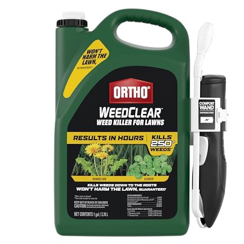 Ortho WeedClear Weed Killer for Lawns with Comfort Wand