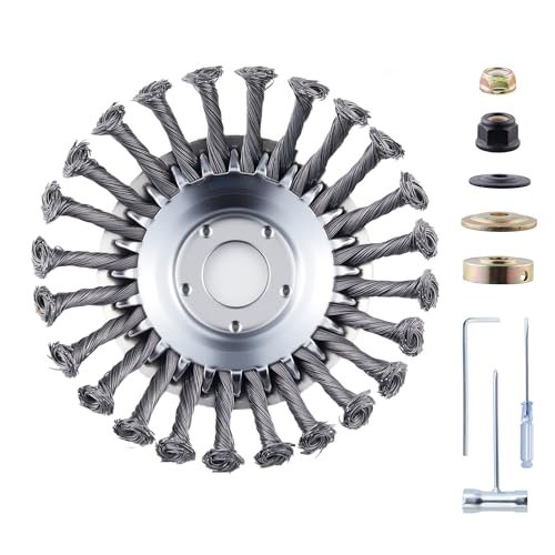 TSzmyt 2026 Upgraded 6 Inch Steel Wire Trimmer Head...