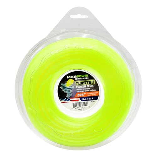 MaxPower 338814 0.095-Inch Premium Twisted Trimmer Line,...