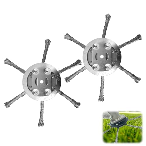 2PCS Steel Wire Grass Trimmer Head, 2025 Universal...