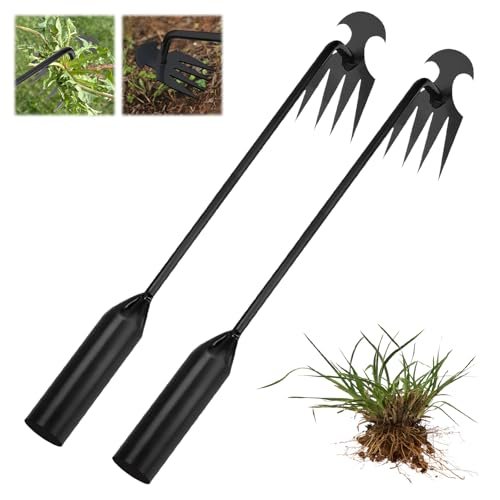 KOAVDMT Weed Puller Tool Garden Weed Pulling Portable Steel...
