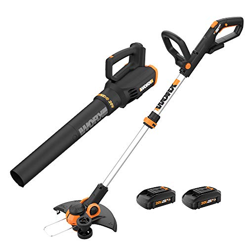 WORX 20V 12'' Cordless String Trimmer & Leaf Blower