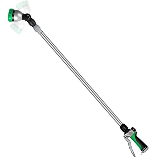 RESTMO 36”-60” Metal Watering Wand, Long Telescopic Tube