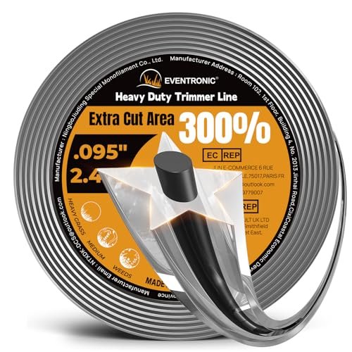 Weed Eater String, 095'' Heavy Duty String Pentagon Core