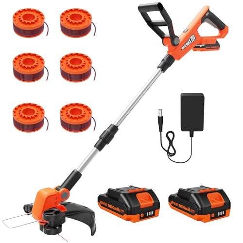 VARSK 12 Inch 20V Cordless Weed Wacker 2-in-1 Trimmer