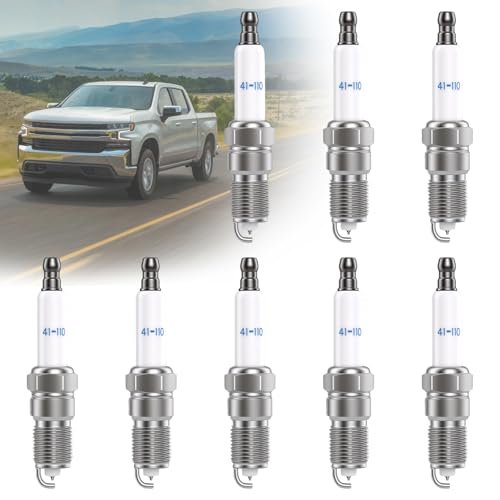 41-110 Iridium Spark Plugs Compatible with Chevy GMC V8