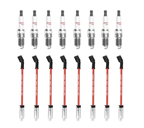 41-114 Iridium Spark Plugs and Wires Set, Chevy/GMC 2014+