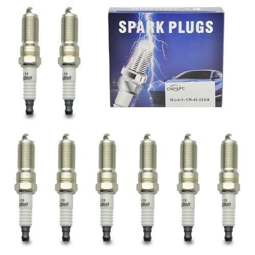 CNPAPC 8Pcs Iridium Spark Plugs 41-114 12622441 for GM