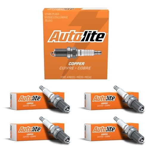 Autolite 4063 Copper Resistor Automotive Replacement Spark...