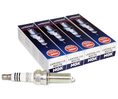NGK LKR7DIX-11S Iridium IX Spark Plug (93175) 4 Pack