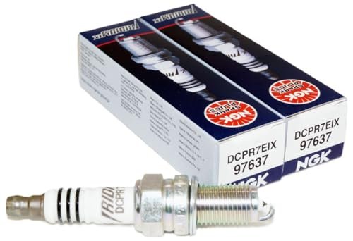 NGK Iridium IX DCPR7EIX Spark Plugs Compatible Harley...