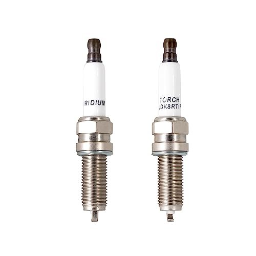 PK2 TORCH LDK8RTIP Iridium Platinum Spark Plug OEM...