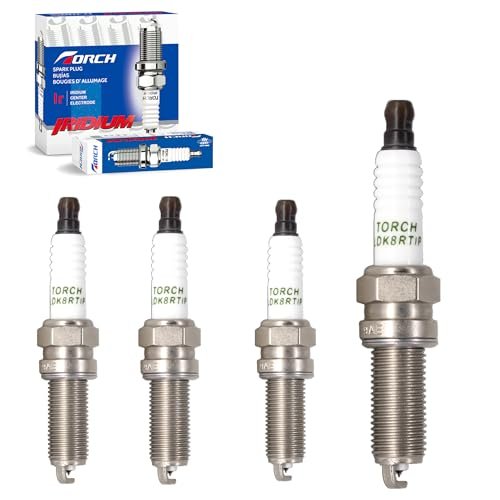 PK4 TORCH LDK8RTIP Iridium Platinum Spark Plug OEM...