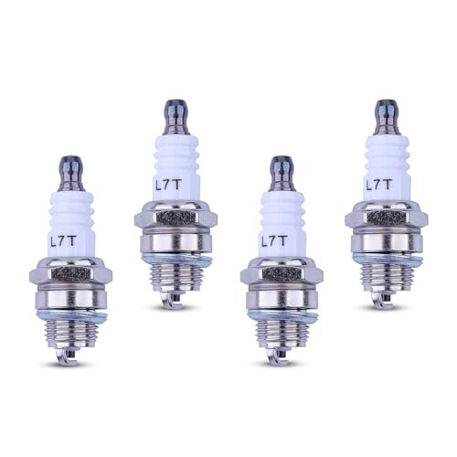 AUMEL Spark Plugs, 2-Stroke Easy to Install 4-Pack BPMR7A